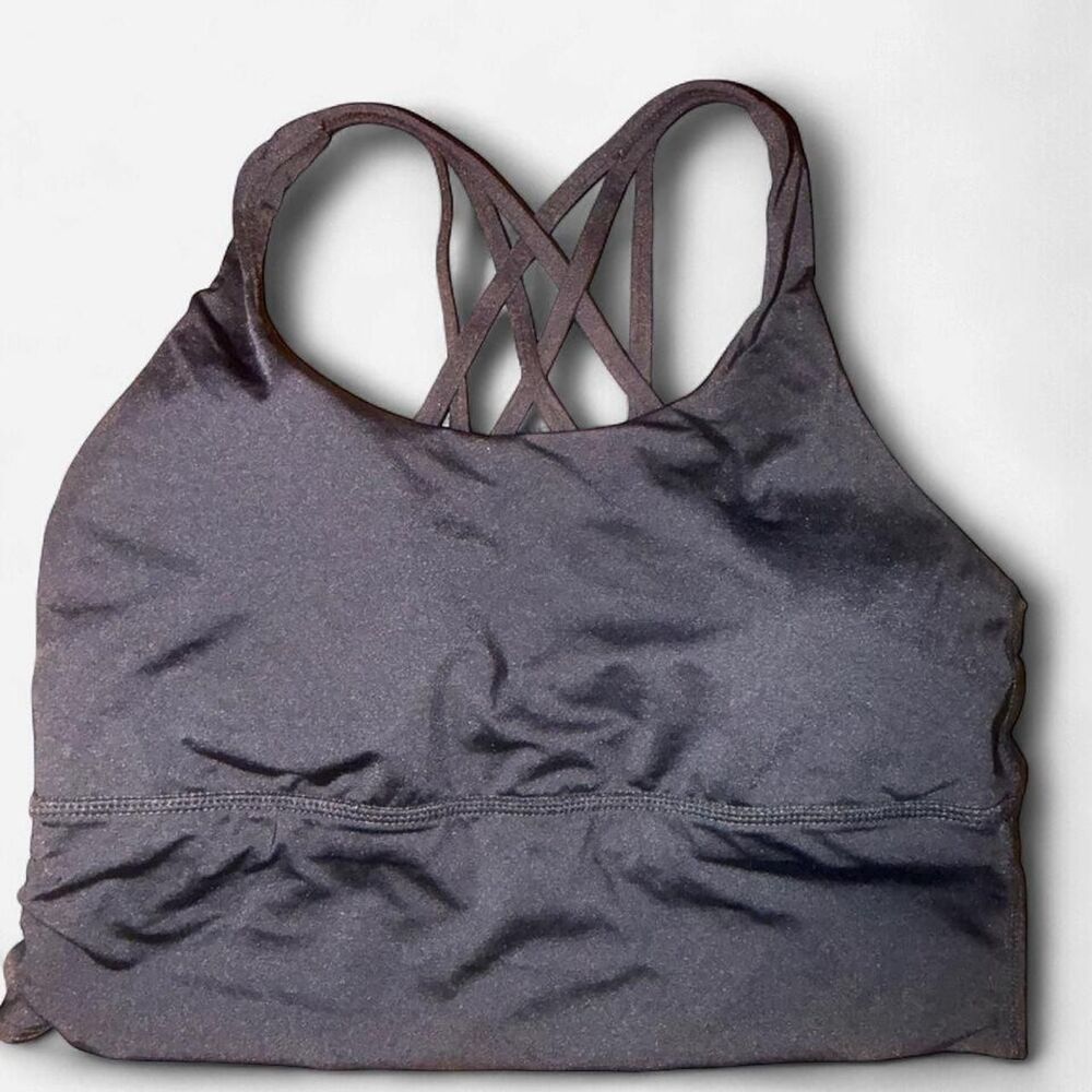 Crz-yoga Women's Black and Grey Bra